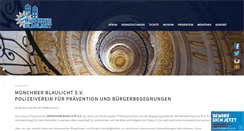 Desktop Screenshot of muenchnerblaulicht.de